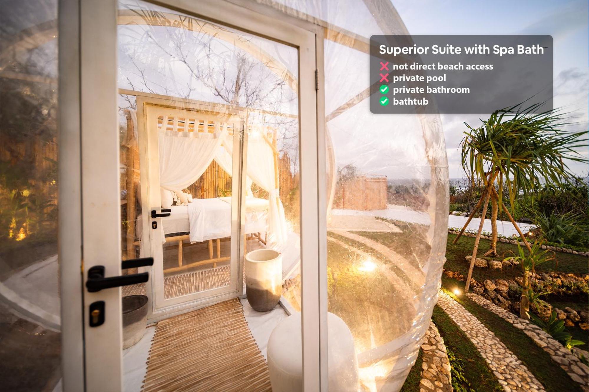 Tente de luxe Bubble Nyang Nyang - Adults Only *